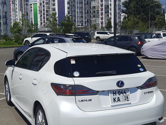 2011 Lexus CT 200h I, белый, 1450000 рублей - вид 8