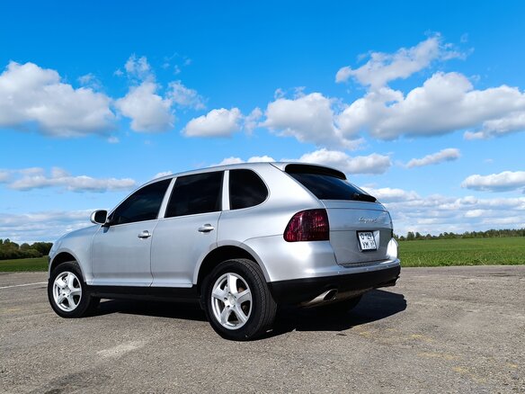 2003 Porsche Cayenne S I (955), серебристый, 780000 рублей - вид 7