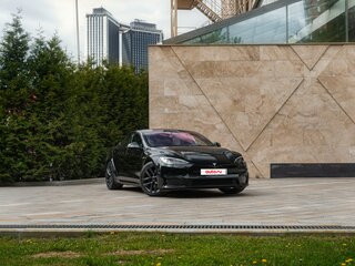 2021 Tesla Model S Plaid I Рестайлинг 2, чёрный, 9499000 рублей, вид 3