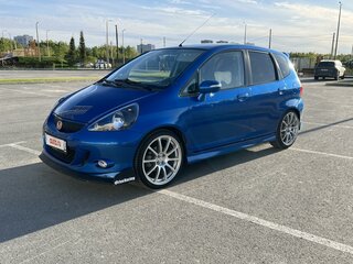 2007 Honda Jazz I Рестайлинг, синий, 1000000 рублей, вид 1