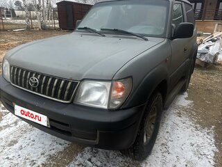 1997 Toyota Land Cruiser Prado 90 Series, серый, 1200000 рублей, вид 1