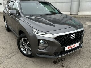 2019 Hyundai Santa Fe IV, серый, 2900000 рублей, вид 2