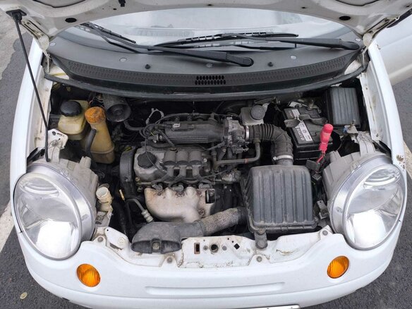 2012 Daewoo Matiz I Рестайлинг, белый, 410000 рублей - вид 9
