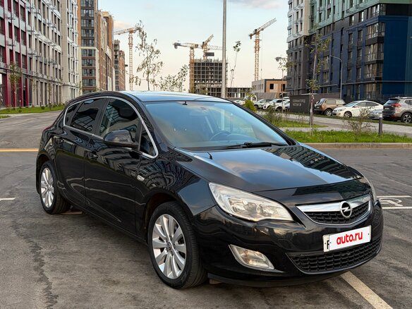 2011 Opel Astra J, чёрный - вид 3