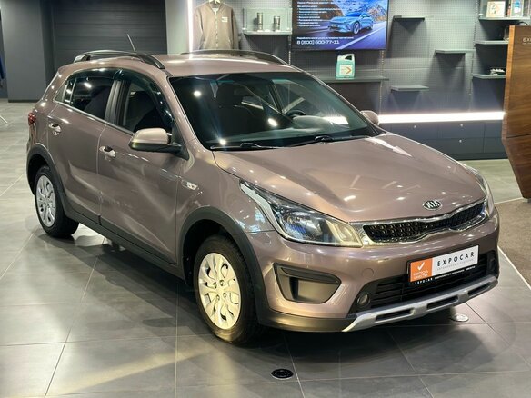 2019 Kia Rio X-Line IV, коричневый, 1245000 рублей - вид 3
