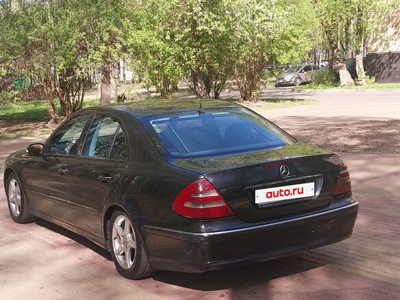 2004 Mercedes-Benz E-Класс 200 III (W211, S211), чёрный, 900000 рублей - вид 9