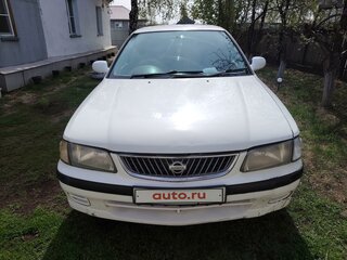 2000 Nissan Sunny B15, белый, 320000 рублей, вид 2