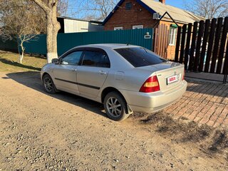 2003 Toyota Corolla IX (E120, E130), серебристый, 550000 рублей, вид 4