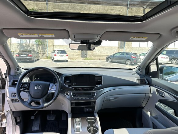 2022 Honda Pilot 9AT III Рестайлинг, серебристый, 3250000 рублей - вид 11