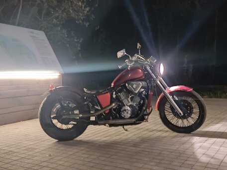 1993 Honda Steed 400, красный, 200000 рублей, вид 2