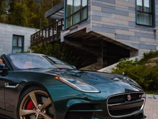 2018 Jaguar F-Type R I Рестайлинг, зелёный, 4850000 рублей, вид 5