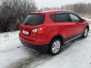 2014 Suzuki SX4 II (S-Cross), красный, 1200000 рублей, вид 4