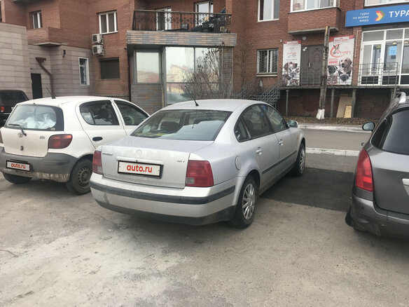 1997 Volkswagen Passat B5, серебристый - вид 4