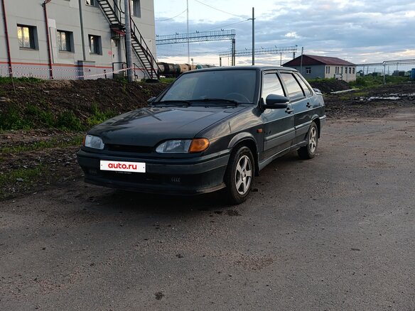 2003 Lada (ВАЗ) 2115, зелёный, 85000 рублей