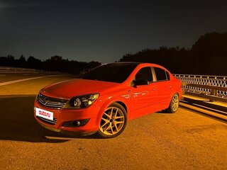 2008 Opel Astra H Рестайлинг, красный, 400000 рублей, вид 1