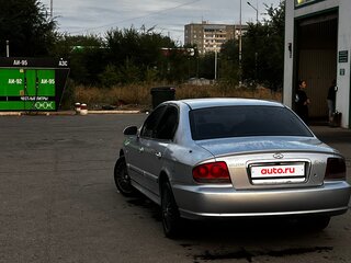 2008 Hyundai Sonata ТагАЗ IV (EF) Рестайлинг, серебристый, 297000 рублей, вид 4