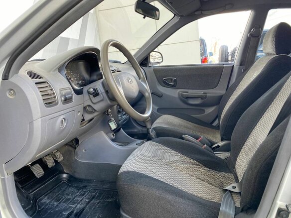 2008 Hyundai Accent ТагАЗ II, серебристый - вид 6