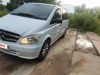 2013 Mercedes-Benz Vito 113 CDI L3 II (W639) Рестайлинг, белый, 1300000 рублей, вид 2