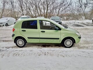 2008 Hyundai Getz I Рестайлинг, зелёный, 555000 рублей, вид 4