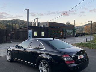 2008 Mercedes-Benz S-Класс 350 V (W221), чёрный, 1550000 рублей, вид 2