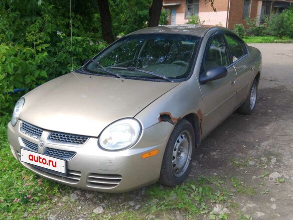 2003 Dodge Neon II, золотистый, 160000 рублей