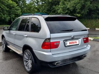 2004 BMW X5 3.0i I (E53) Рестайлинг, серебристый, 1300000 рублей, вид 5