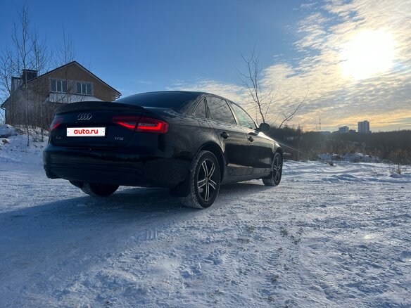 2014 Audi A4 IV (B8) Рестайлинг, чёрный, 1450000 рублей - вид 6