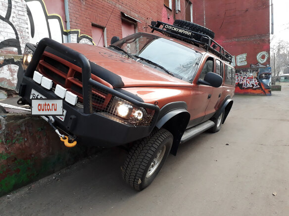 1999 Dodge Dakota II, оранжевый - вид 16