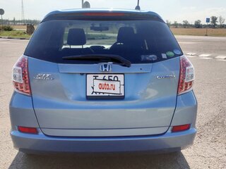 2014 Honda Fit Shuttle I Рестайлинг, синий, 1040000 рублей, вид 4