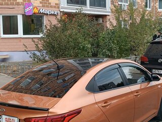 2018 Hyundai Solaris II, оранжевый, 1450000 рублей, вид 4