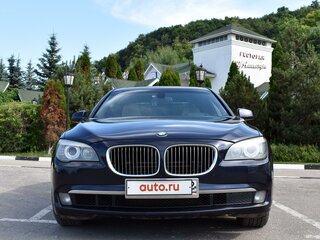 2011 BMW 7 серии Long 750Li xDrive V (F01/F02/F04), синий, 1600000 рублей, вид 2