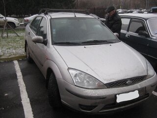 2003 Ford Focus I Рестайлинг, серебристый, 310000 рублей, вид 2