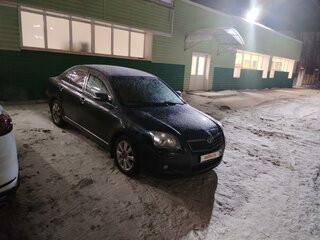 2008 Toyota Avensis II Рестайлинг, чёрный, 850000 рублей, вид 1