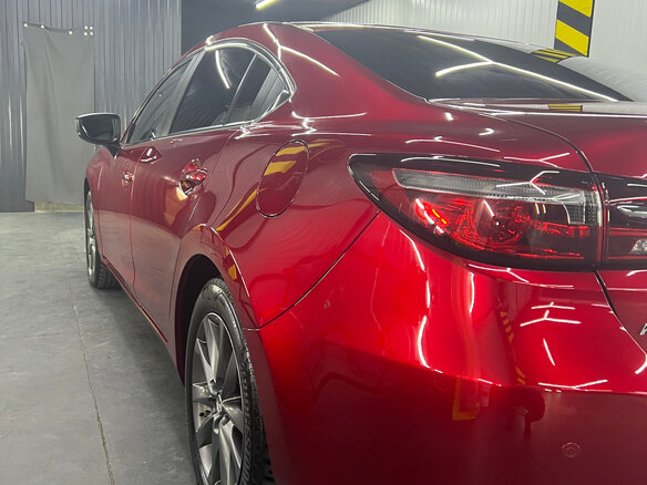2019 Mazda 6 III (GJ) Рестайлинг 2, красный, 2500000 рублей - вид 6