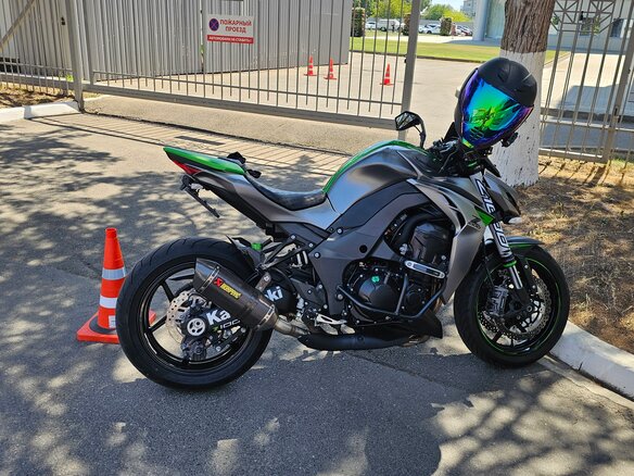 2016 Kawasaki Z 1000, зелёный, 1200000 рублей - вид 13