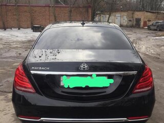 2016 Mercedes-Benz Maybach S-Класс 400 I (X222), чёрный, 13000000 рублей, вид 2