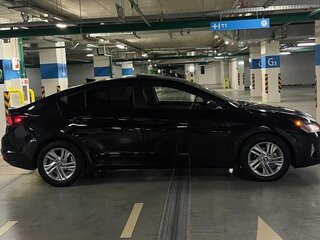 2018 Hyundai Elantra VI (AD) Рестайлинг, чёрный, 1615000 рублей, вид 4