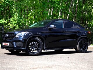 2016 Mercedes-Benz GLE Coupe 350 d I (C292), чёрный, 3500000 рублей, вид 2