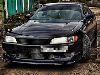 1993 Toyota Mark II VII (X90), чёрный, 1200000 рублей, вид 1