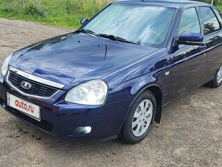 2014 Lada (ВАЗ) Priora I Рестайлинг, синий, 560000 рублей, вид 2