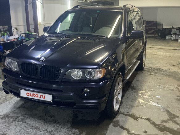 2003 BMW X5 4.6is I (E53), чёрный, 1750000 рублей - вид 9
