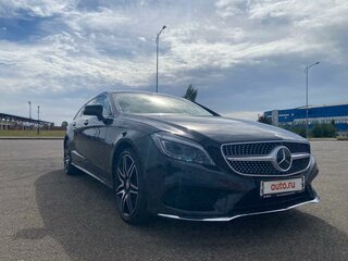 2015 Mercedes-Benz CLS 350 BlueTEC II (C218) Рестайлинг, чёрный, 3141478 рублей, вид 2
