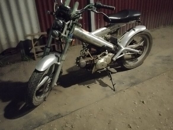 2008 Sachs MadAss, серебристый, 65000 рублей - вид 1