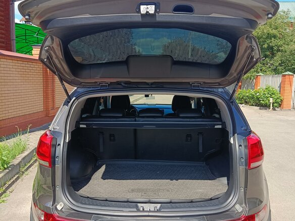 2014 Kia Sportage III Рестайлинг, серый, 1835000 рублей - вид 11