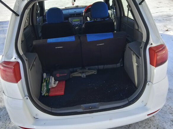 2003 Mazda Demio II (DY), белый, 365000 рублей - вид 11