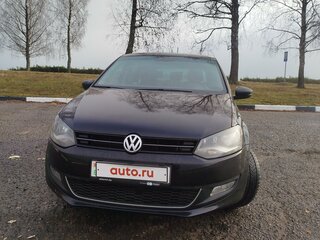 2010 Volkswagen Polo V, чёрный, 890000 рублей, вид 3