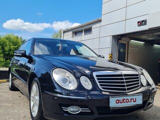 2008 Mercedes-Benz E-Класс 230 III (W211, S211) Рестайлинг, чёрный, 770550 рублей, вид 1