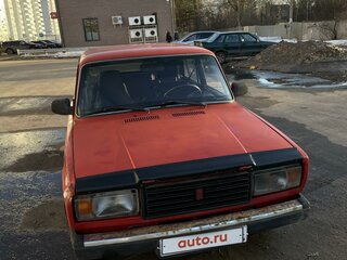 1997 Lada (ВАЗ) 2107, красный, 99999 рублей, вид 2