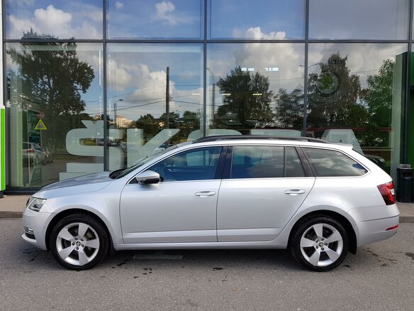 2017 Skoda Octavia III (A7) Рестайлинг, серебристый - вид 3