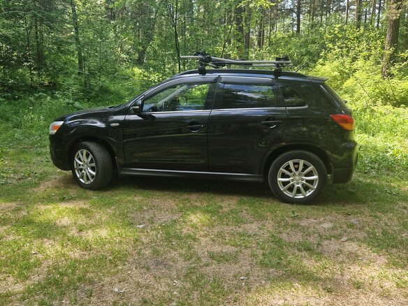 2010 Mitsubishi ASX I, чёрный, 1200000 рублей - вид 12